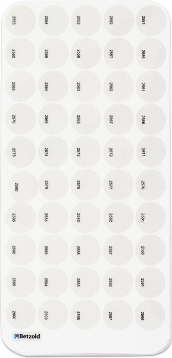 Actual product image Tellimero Stickerbogenset lila
