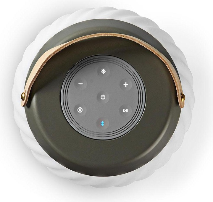 Actual product image Nedis SPBT35810WT Speaker White (3 h, Rechargeable battery operated)