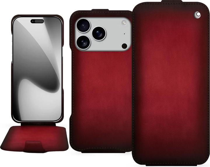 Actual product image Noreve Vertical leather shell (Apple iPhone 17 Pro)