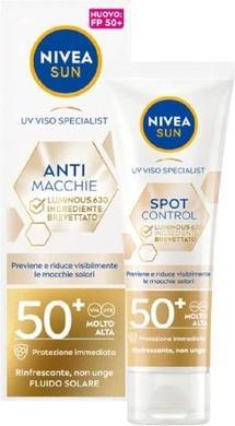 Actual product image NIVEA SUN Triple Protection Sunscreen SPF 50+ 40ml Tube - Face Cream with Hyaluronic Acid and Vitami (Sun cream face, SPF 50+, 40 ml, 40 g)