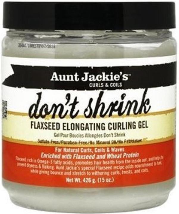 Produktbild Aunt Jackie's Flaxseed Recipes Don't Shrink Elongating Hair Curling Gel 15oz (Haargel, 426 ml)