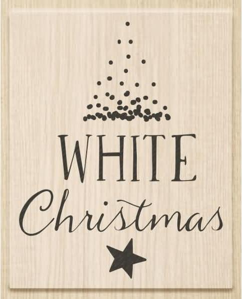 Heyda Motivstempel 'White Christams' 6,5x8,2cm