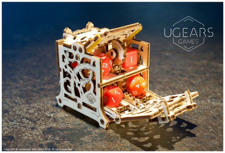 Produktbild Ugears Würfelbehälter 3D-Holzpuzzle