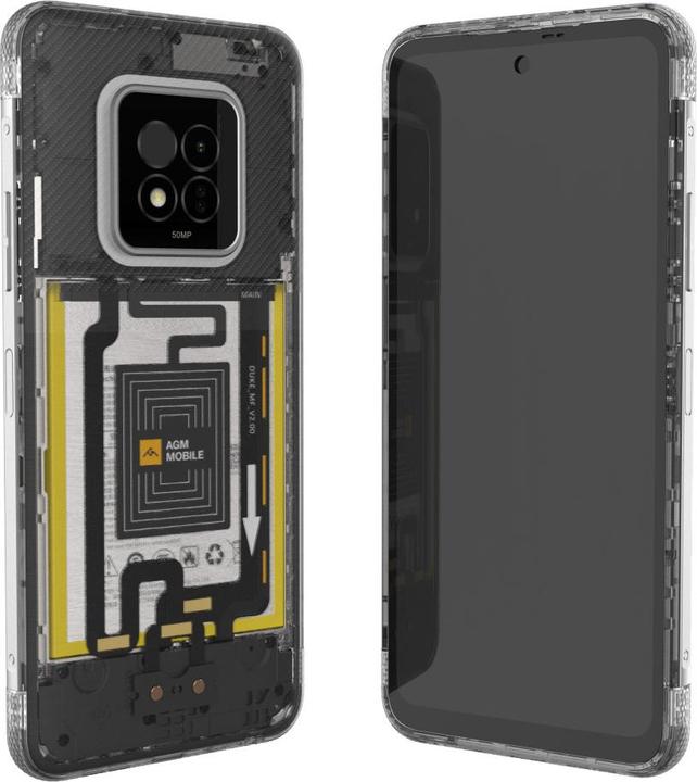 Image du produit Bea-Fon AGM MOBILE X6 Phantom 8+128GB Outdoor Smartphone 5G (128 Go, Noir, 6.78", Double SIM, 5G)