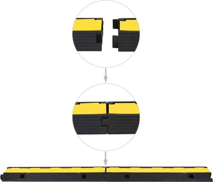 Actual product image vidaXL Kabelbrücke (Cable bridge, 25 cm)
