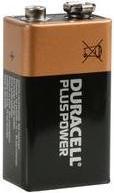 Actual product image Duracell Plus (1 pcs., 9V Block)