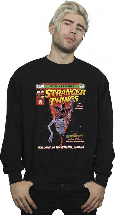 Actual product image Netflix Mens Stranger Things Comic Cover Sweatshirt (XL)