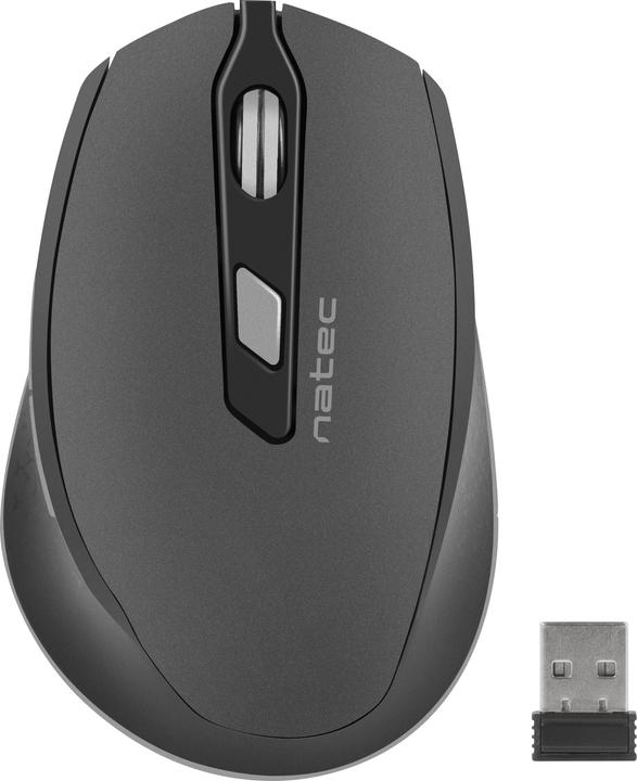 Actual product image Natec SISKIN Mouse Right RF Wireless Optical 2400 DPI (Wireless)