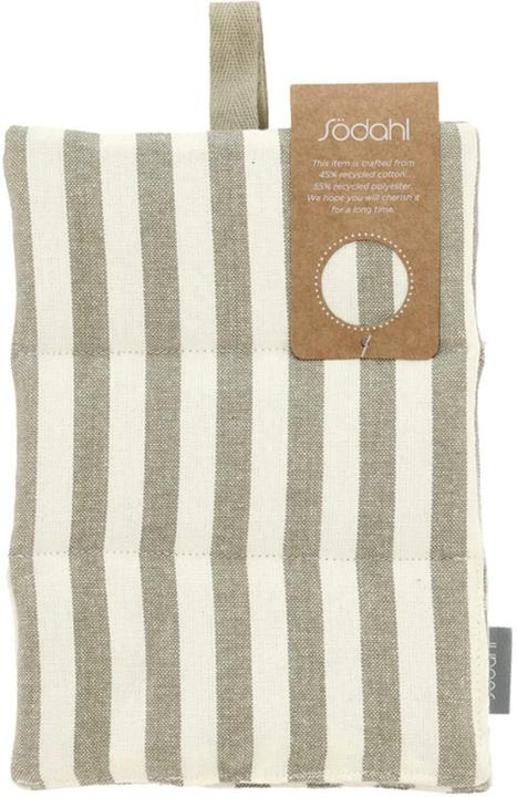 Actual product image Södahl Topflappen 15x23 Harmony 2 Stck. Taupe, 35242 (Recycled Polyester, Cotton)