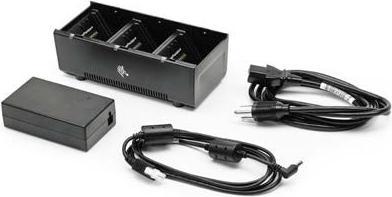 Zebra 3 Slot Batt Charger Eu Pwr Cor