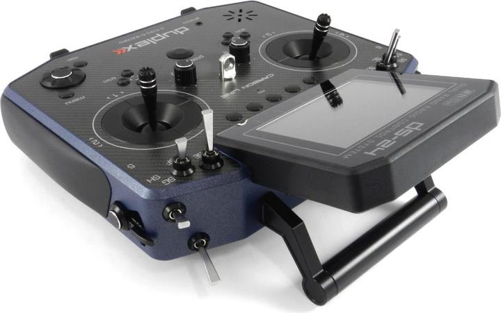 Actual product image Jeti DS-24 duplex 2.4 GHz Carbon Line Dark Blue Multimode