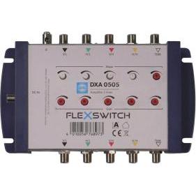 Thumbnail - WISI FLEXSWITCH Linienverst. DXA0505 für Multischalterkaskaden 4xSAT (Verstärker), SAT Zubehör