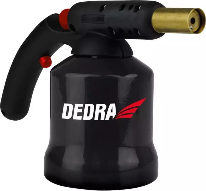 Image du produit Dedra Lampe à souder à gaz avec allumage PIEZO, boîtier métallique