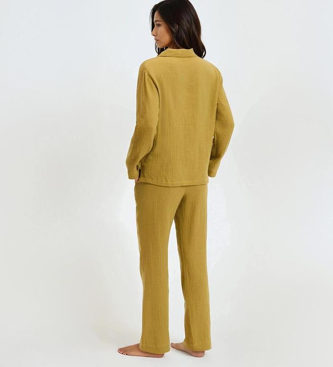 Actual product image La Redoute Collections Pyjama aus Baumwollmusselin (32)