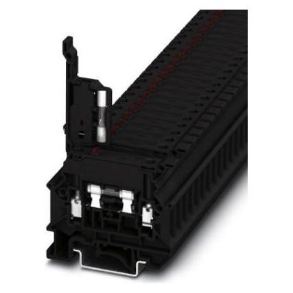 Phoenix Contact UK 5-HESILED 60 N 3000541 Zekering aansluitblok 0,20 mm² 4 mm² Zwart 50 st., Kabels + Stekkers, Zwart