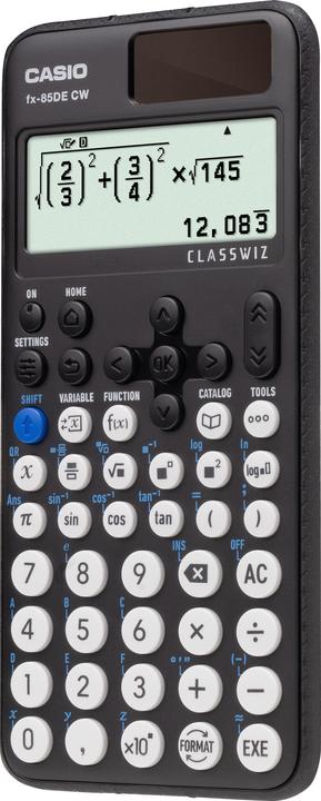Actual product image Casio FX-85DE CW (Solar cells)