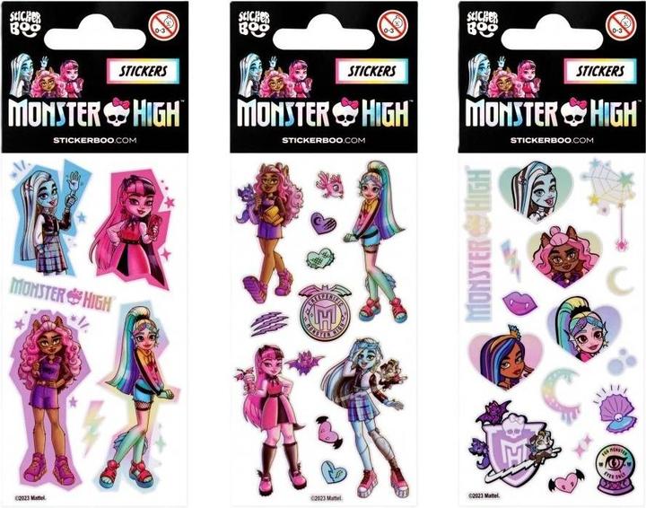 Starpak Adesivo BOO Monster High Mix