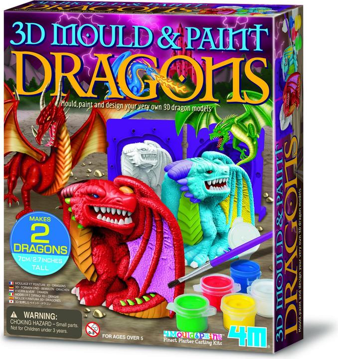 Produktbild 4M Mould & Paint - Dragon