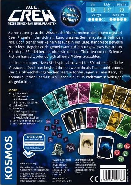 Actual product image Kosmos The Crew (German)