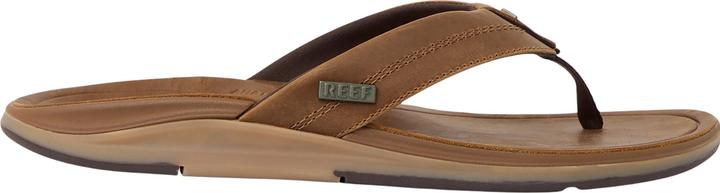 Actual product image Reef Leather Offshore Bronze Brown Slipper (46)