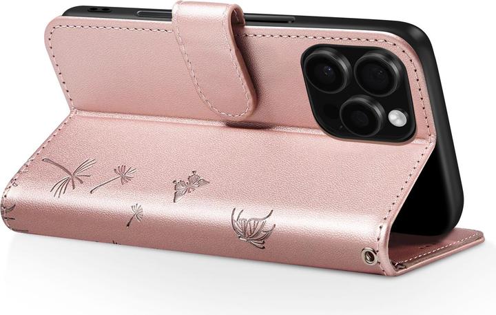 Actual product image Zanaé Wallet Etui iPhone 16 Pro Blumen Design (Apple iPhone 16 Pro)