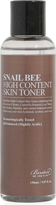 Actual product image Benton Care Snail Bee High Content Skin 120 ml (150 ml, Face gel)