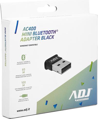 Immagine prodotto ADJ BLUETOOTH DONGLE MINI USB 4.0 BK AUDIO(60M) DATA(100M) (Trasmettitore e ricevitore)