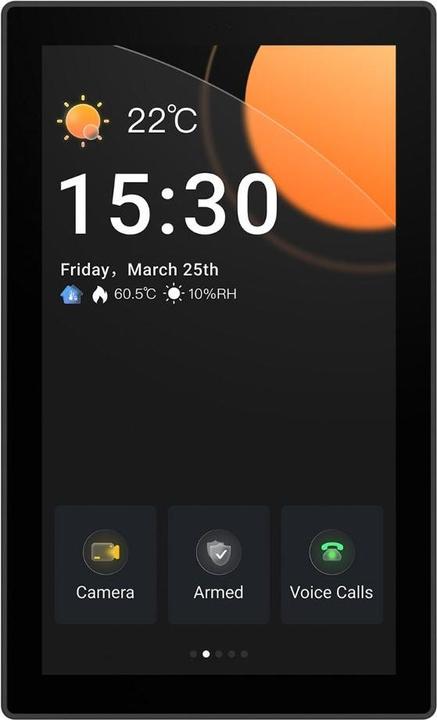 Actual product image Sonoff NSPanel Pro 120 Smart Control Panel Matter WiFi/Bluetooth/ZigBee (black)