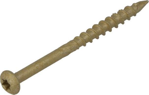 Produktbild Dynaplus 0284.08.25901 Gevelschroef AR-Bronze CK TX-15 4.0 x 50/28 mm - 200 stuks (200 Schrauben pro Stück)