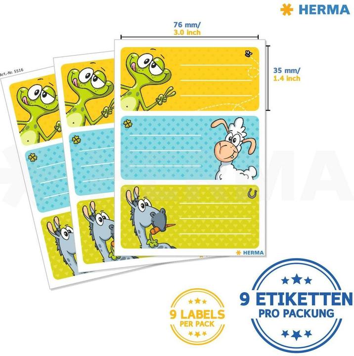 Produktbild HERMA Buchetiketten