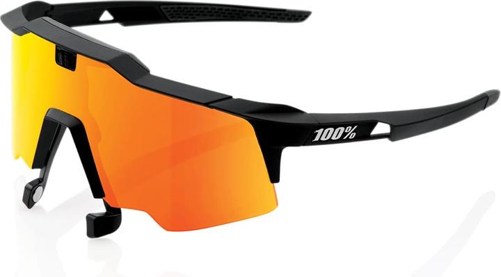 Immagine prodotto 100% Speedcraft Air (Soft Tact Black, HiPer Red Multilayer Mirror)