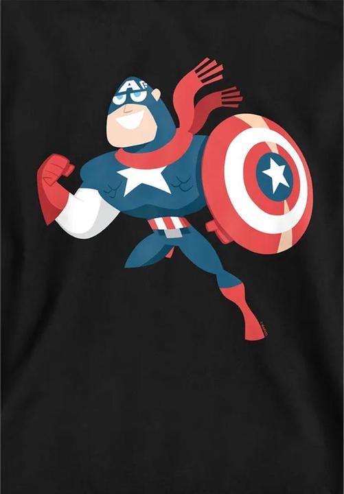 Produktbild Captain America Holiday Outfit Kapuzenpullover Zum Überziehen (128)