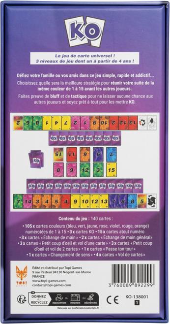 Image du produit Topi games Ko (Français)