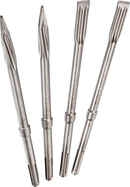 Immagine prodotto Bosch Professional Zubehör Set di scalpelli PRO SDS max-5C, scalpello a punta 400 mm, scalpello piatto 25 x 400 mm, 2+2 pezzi. (25 mm)