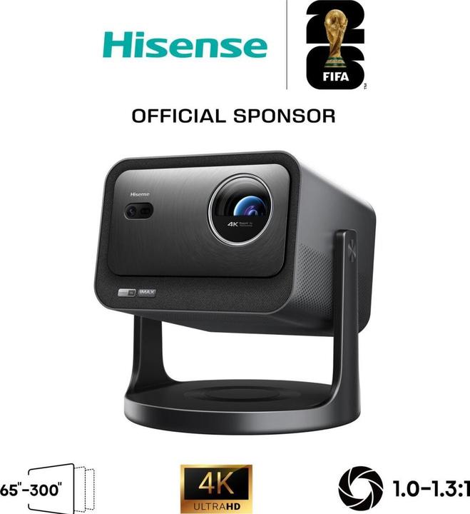Actual product image Hisense C3-Projektor (4K, 2500 lm, 1.3:1)