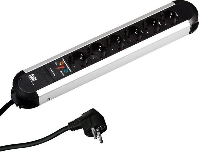 Image du produit Bachmann Rallonge PRIMO (6x, CEE 7/3, Type 13, 1.75 m)