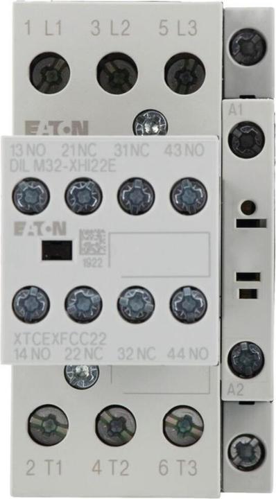 Actual product image Eaton Electric GmbH Power contactor 7.5kW/400V 240V60Hz DILM17-22 2