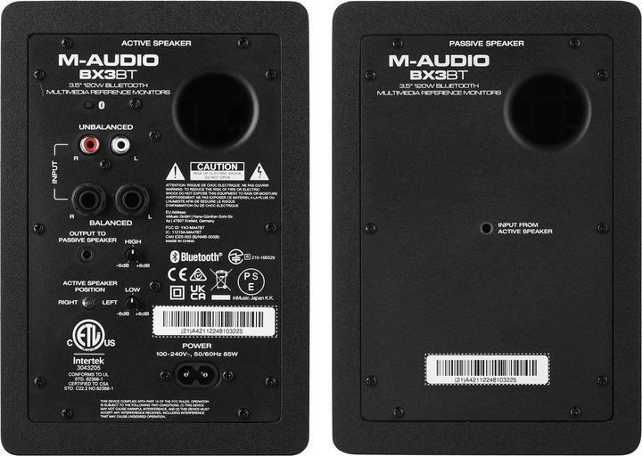 Immagine prodotto M-Audio BX3BT (Attivo, Coppia, 1x 50 W)