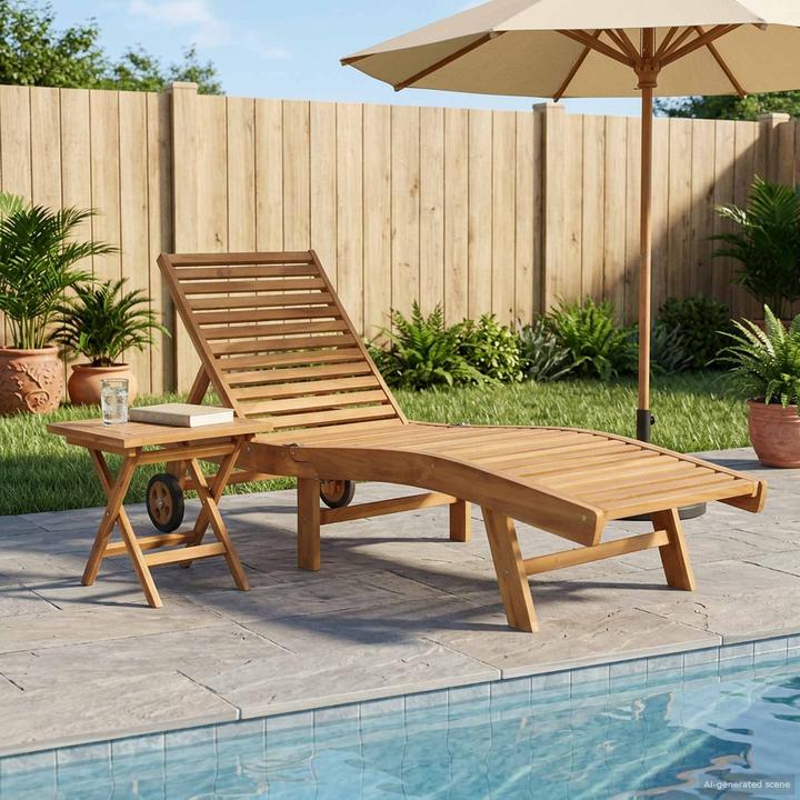 Produktbild vidaXL Sonnenliege