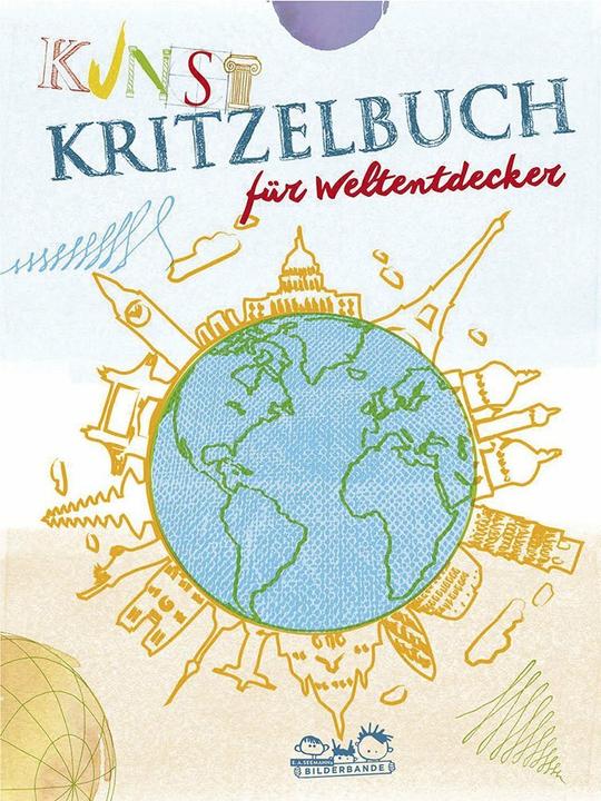 Kunstkritzelbuch für Weltentdecker (Deutsch, Hendrik Hellige, 2017)