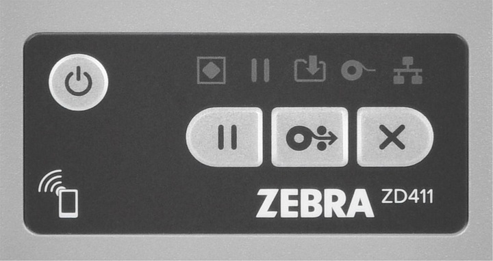 Actual product image Zebra ZD411d (203 dpi)