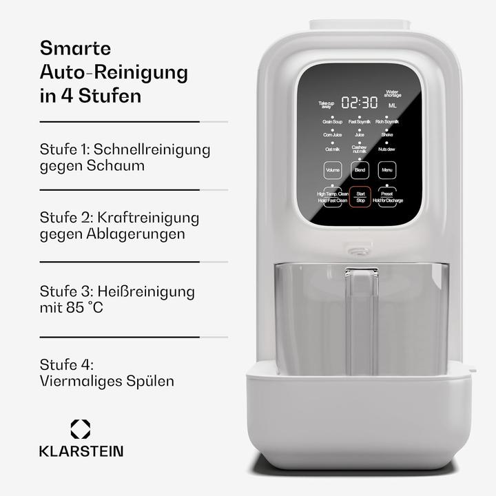 Actual product image Klarstein Pflanzenmilch- und Suppenbereiter (1200 W)