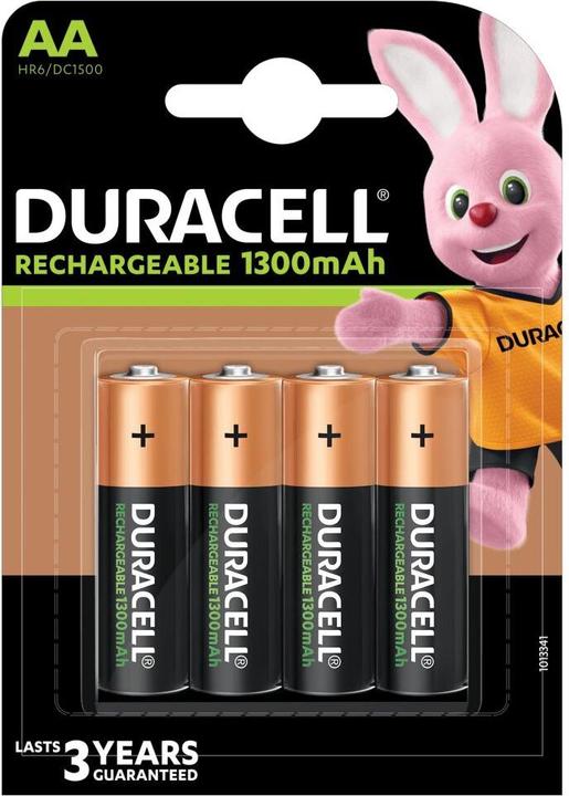 Produktbild Duracell Recharge Plus (4 Stk., AA, 1300 mAh)