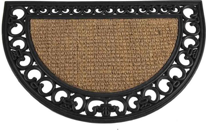 Actual product image Siena Garden Foot mat Gazelle half round (75 x 45 cm)