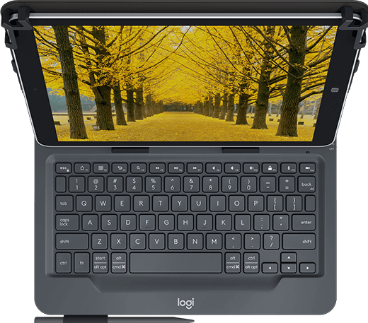 Image du produit Logitech Folio universel avec clavier (DE, 9 - 10" Tablets)