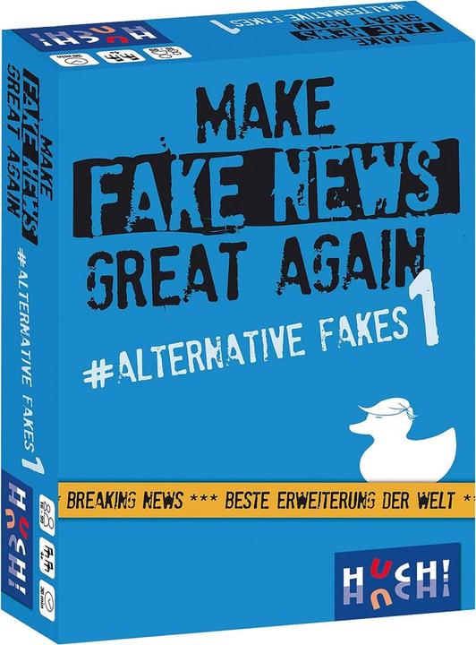 Immagine prodotto 882165 - Alternative Fakes 1: Make Fake News Great Again, 4+ giocatori, 16 anni (espansione EN) (Tedesco)