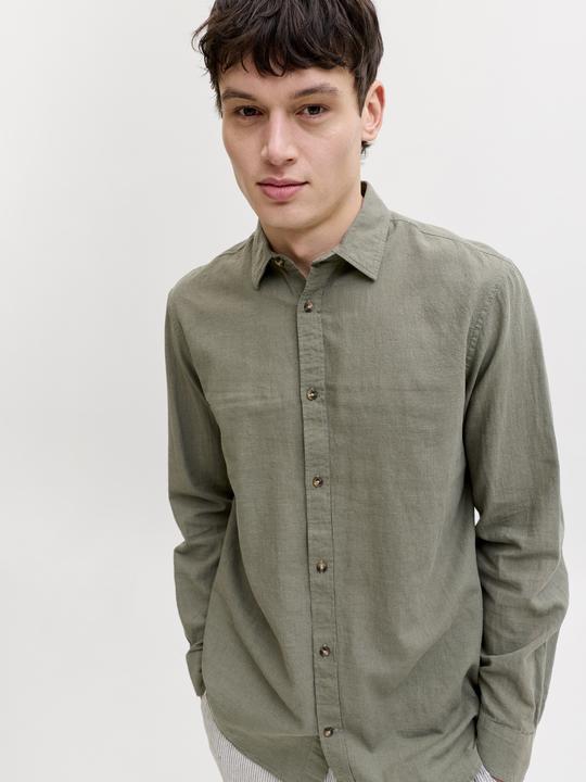 Image du produit Jack & Jones Jjesummer Linen Blend Shirt L/S Sn (L)