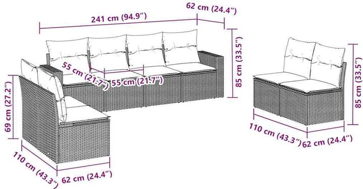 Produktbild vidaXL Laura