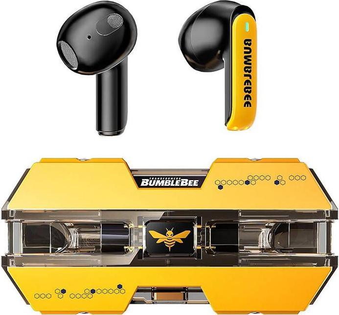 Actual product image Transformers TWS TF-T01 headphones (yellow) (5 h, Wireless)