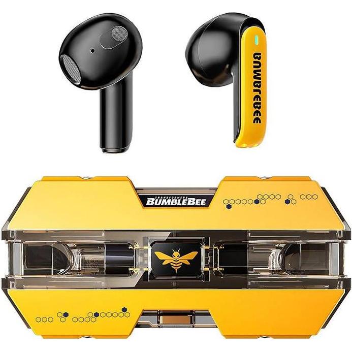 Transformers TWS TF-T01 headphones (yellow)